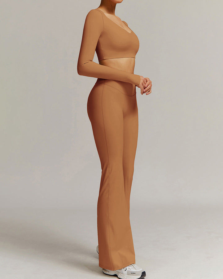Eula Long Sleeve - Caramel
