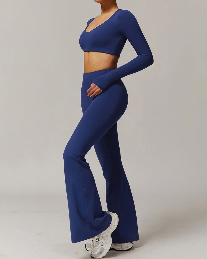 Eula Long Sleeve - Navy