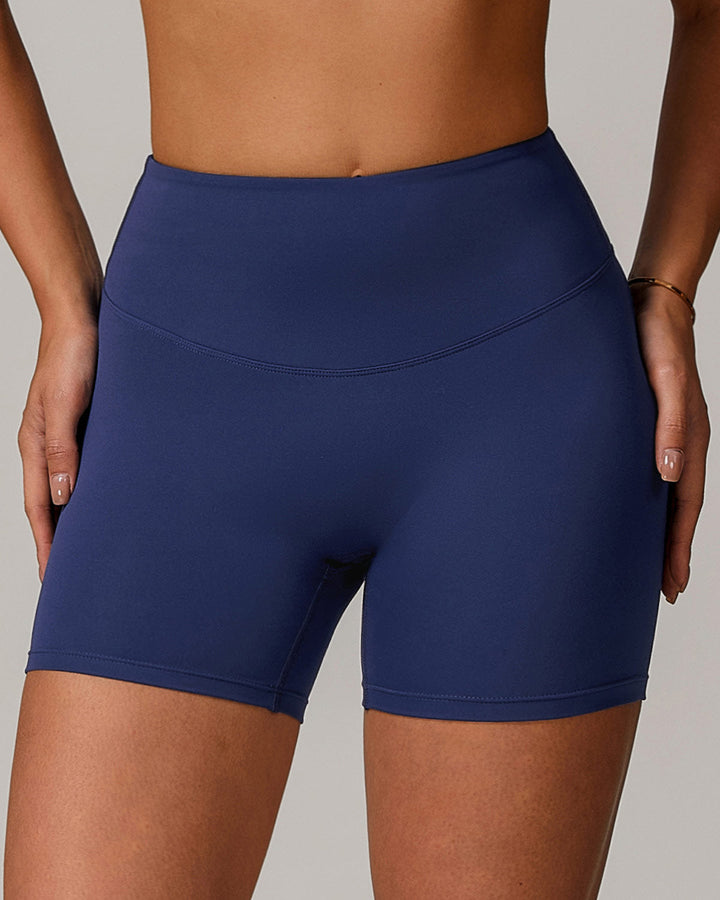 Eula Seamless Shorts - Navy