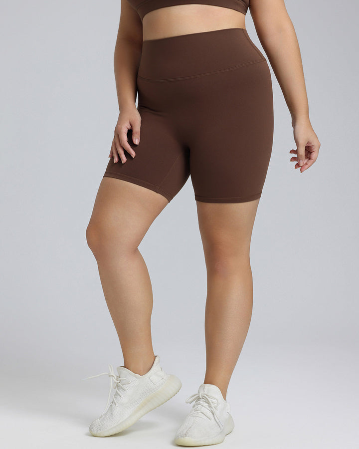 Eurydice Seamless Shorts - Brown