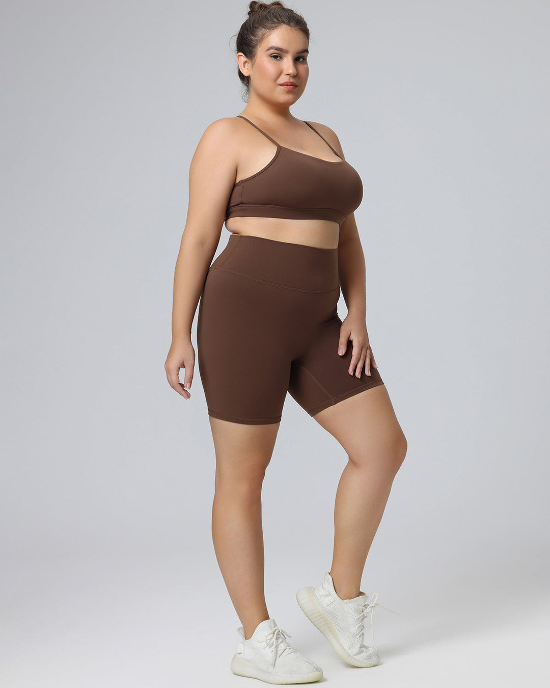 Eurydice Seamless Shorts - Brown