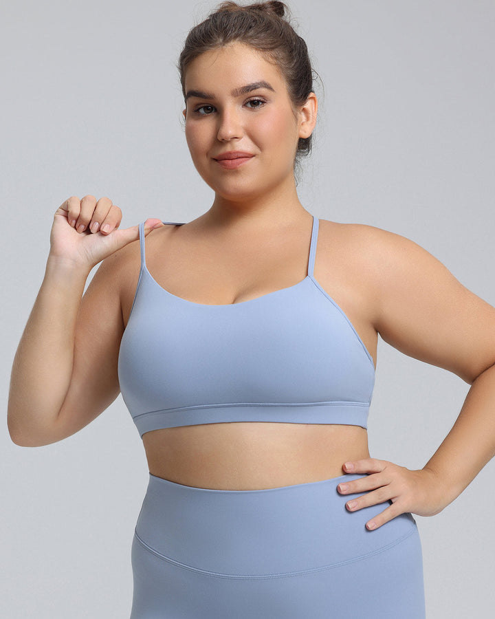 Eurydice Sports Bra - Blue