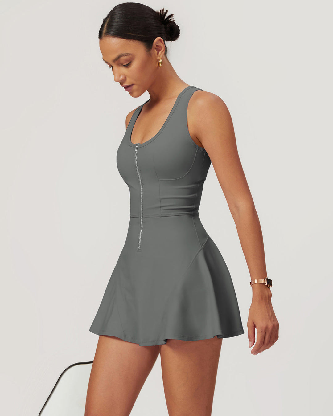 Fiora Romper - Grey