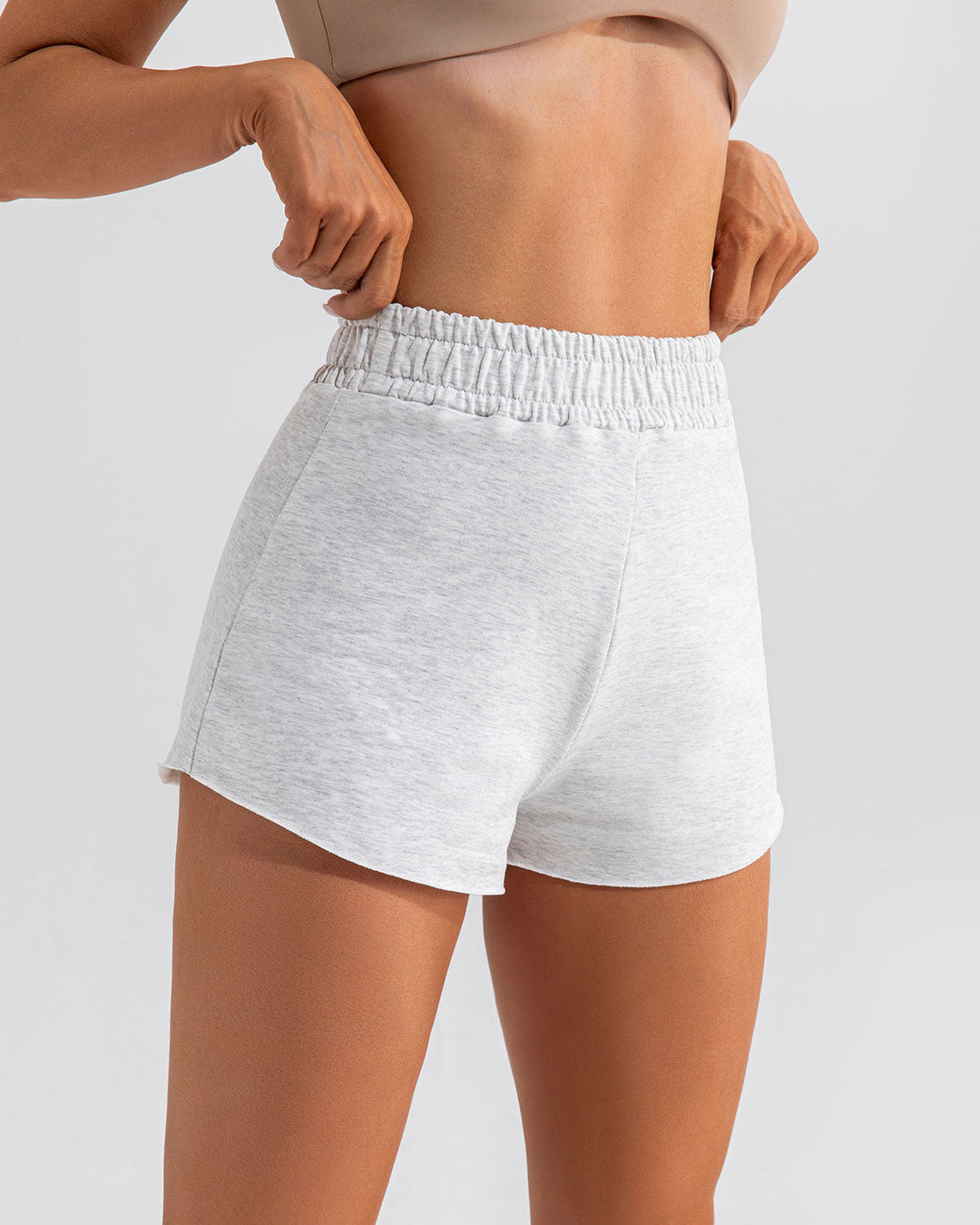 Fleur Shorts - Heather Grey