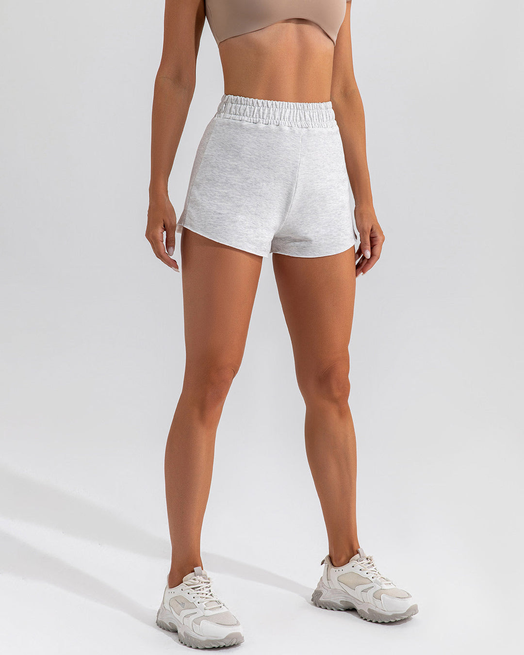 Fleur Shorts - Heather Grey