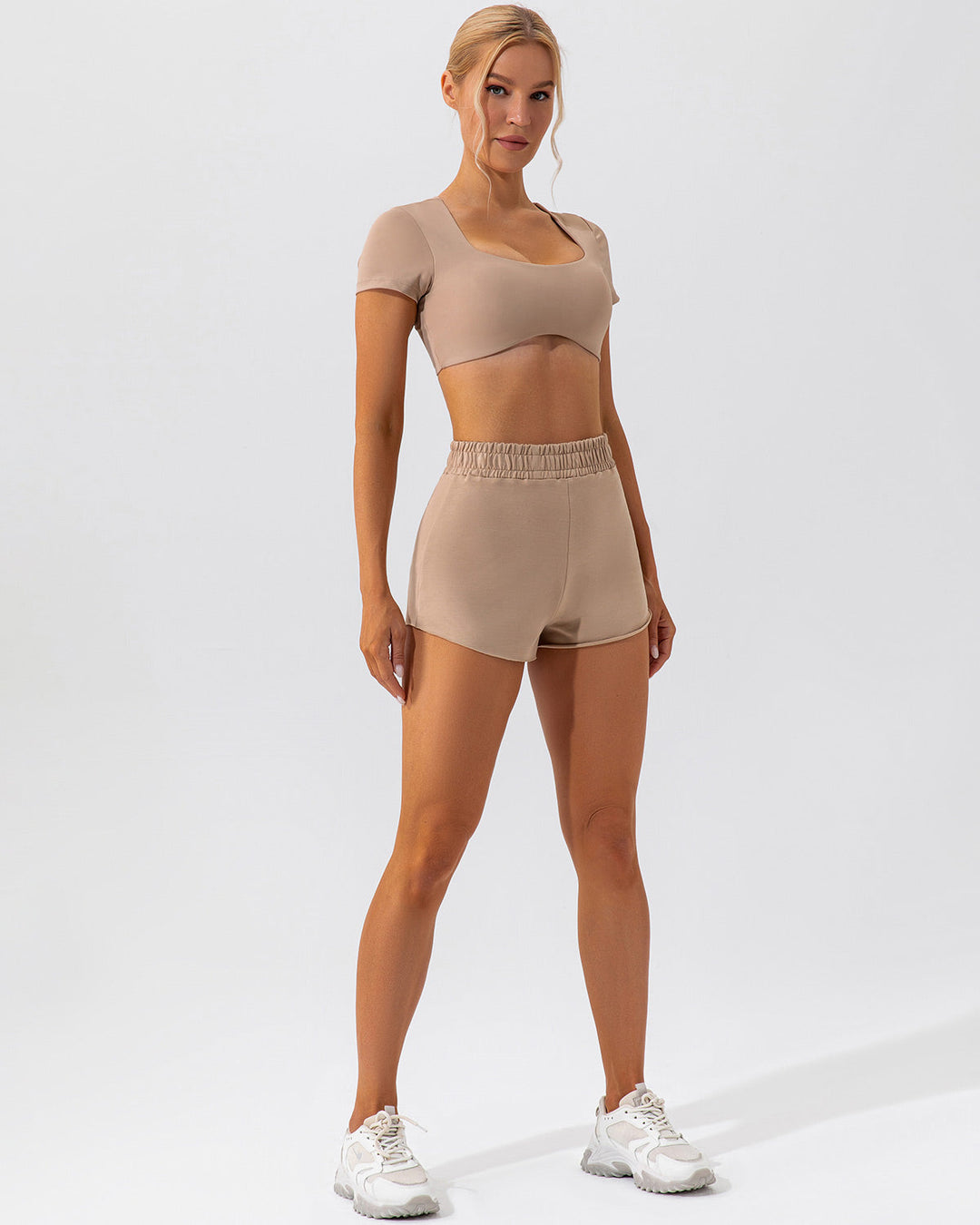 Fleur Shorts - Mocha