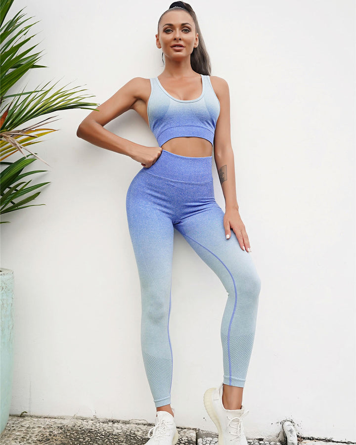 Gianna Sports Bra - Blue