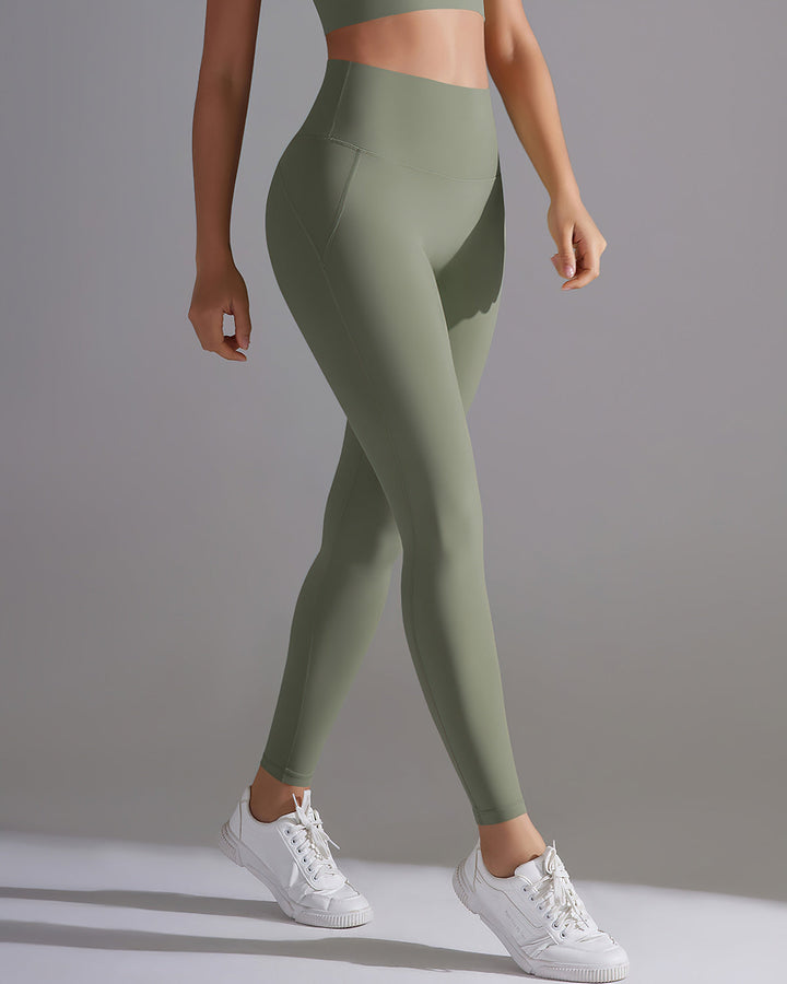 Giselle Seamless Leggings - Army Green