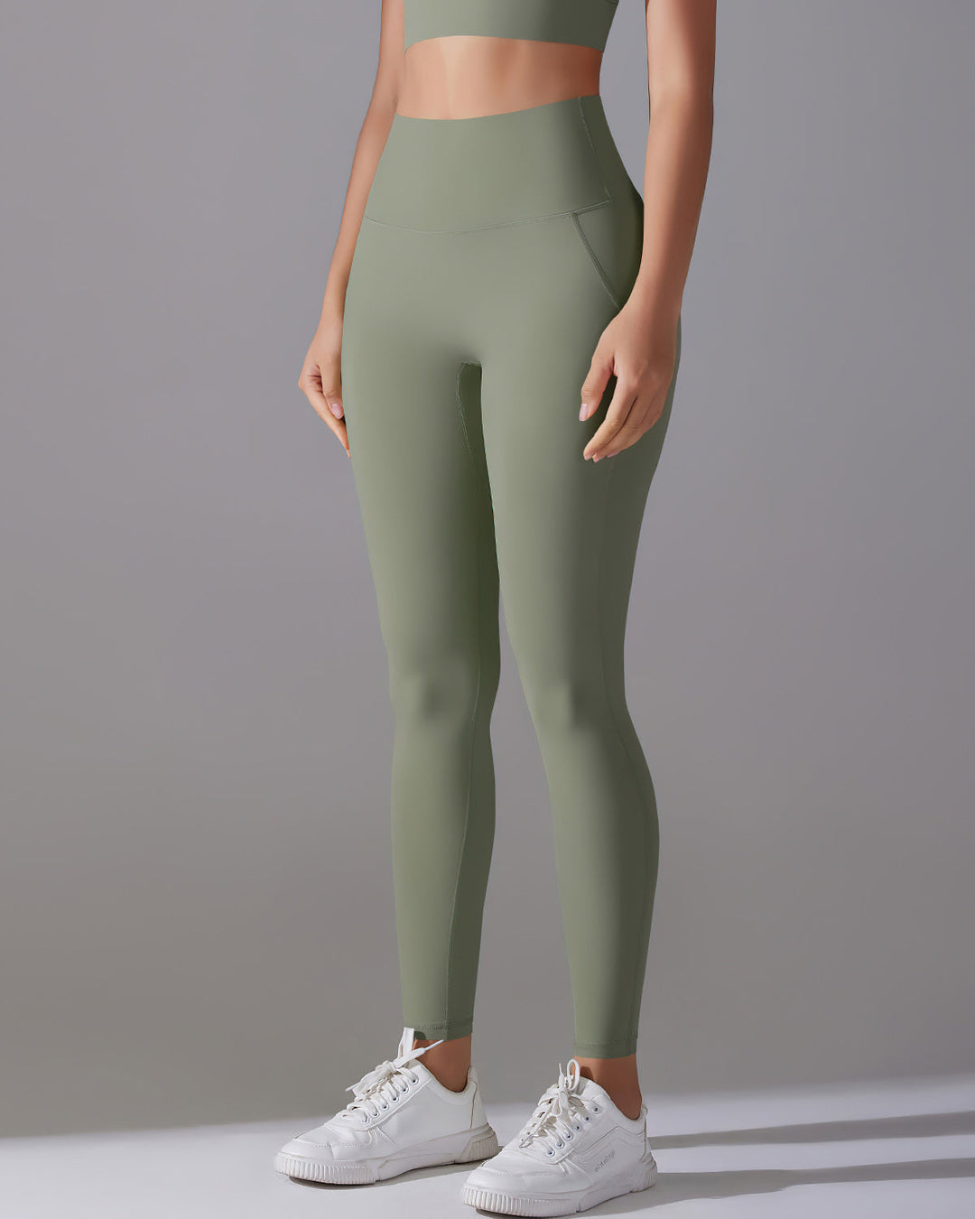 Giselle Seamless Leggings - Army Green