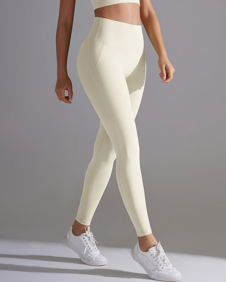Giselle Seamless Leggings - Beige