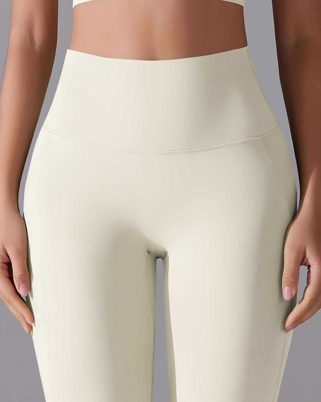 Giselle Seamless Leggings - Beige