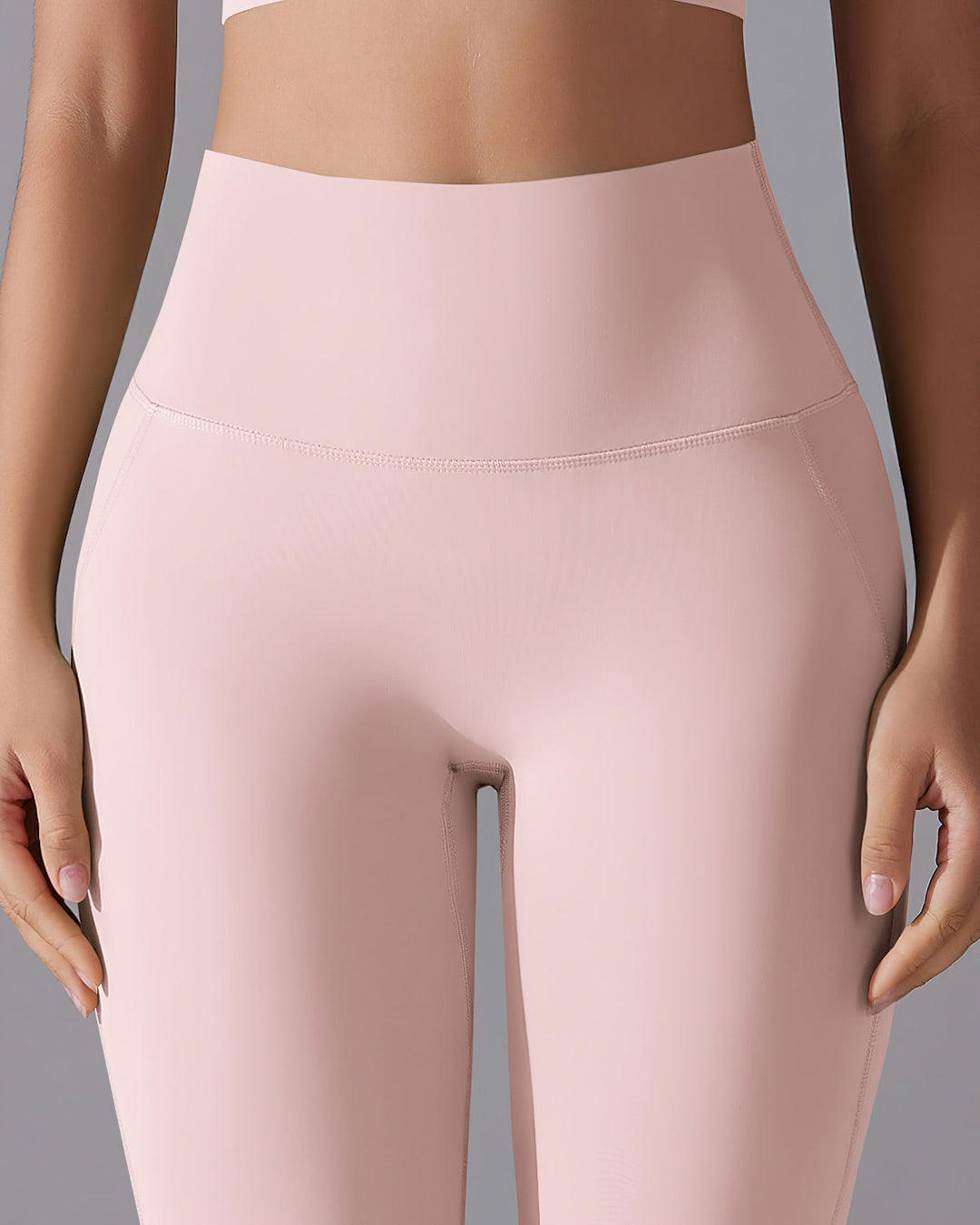 Giselle Seamless Leggings - Blush Pink