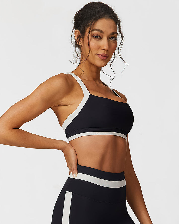 Guinevere Sports Bra - Black