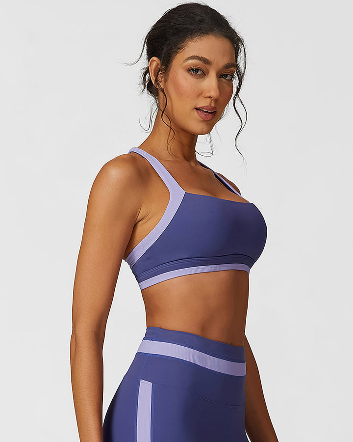 Guinevere Sports Bra - Blue