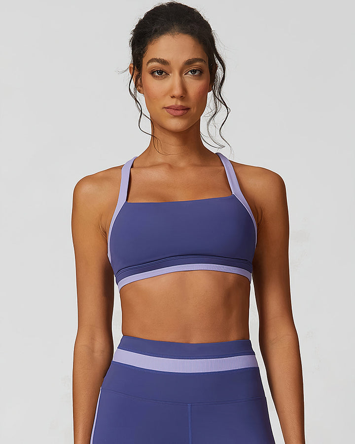 Guinevere Sports Bra - Blue