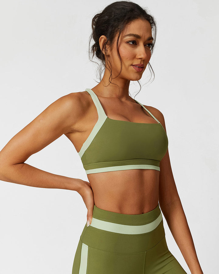 Guinevere Sports Bra - Green