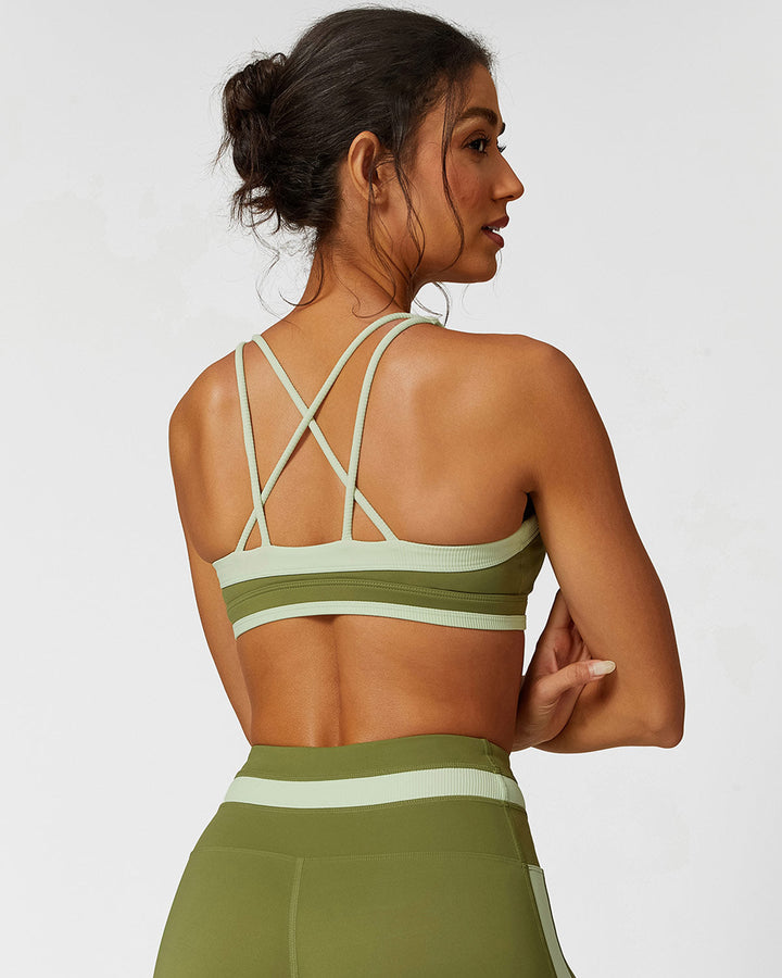 Guinevere Sports Bra - Green
