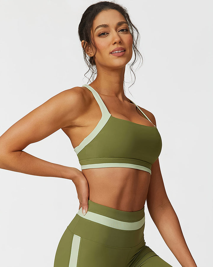 Guinevere Sports Bra - Green