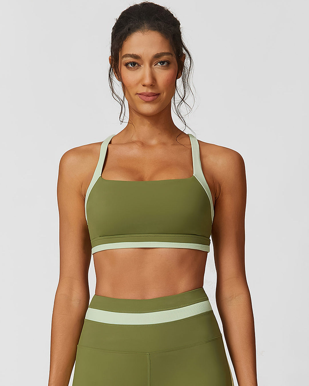 Guinevere Sports Bra - Green