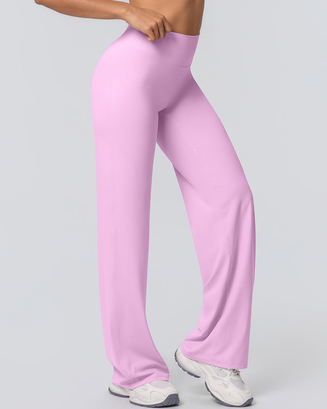 Gwen Flare Leggings - Pink