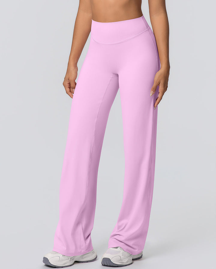 Gwen Flare Leggings - Pink