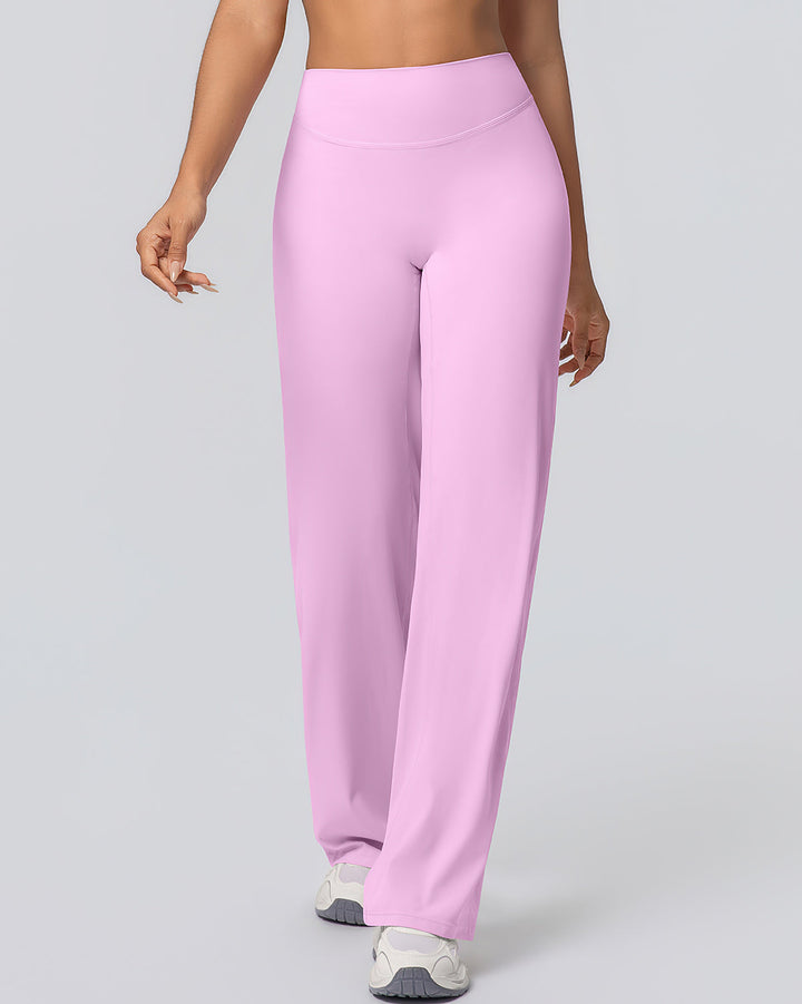 Gwen Flare Leggings - Pink