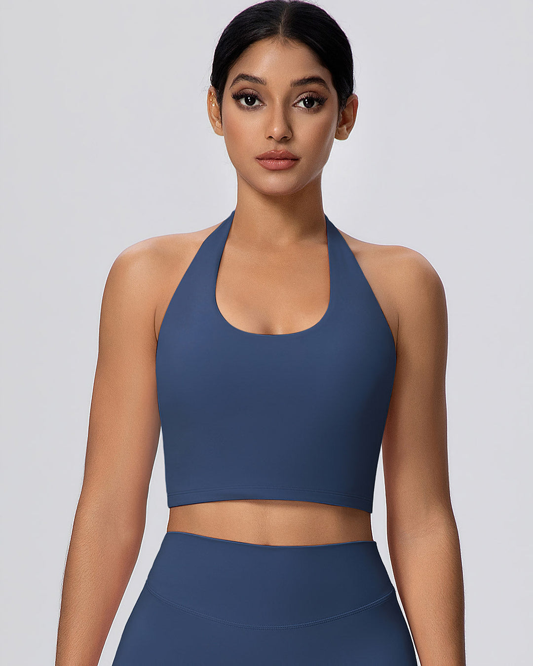Gwen Halter Top - Navy