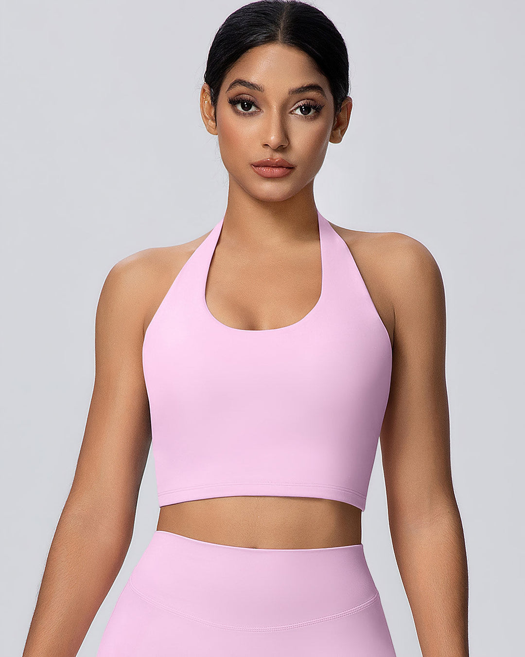 Gwen Halter Top - Pink