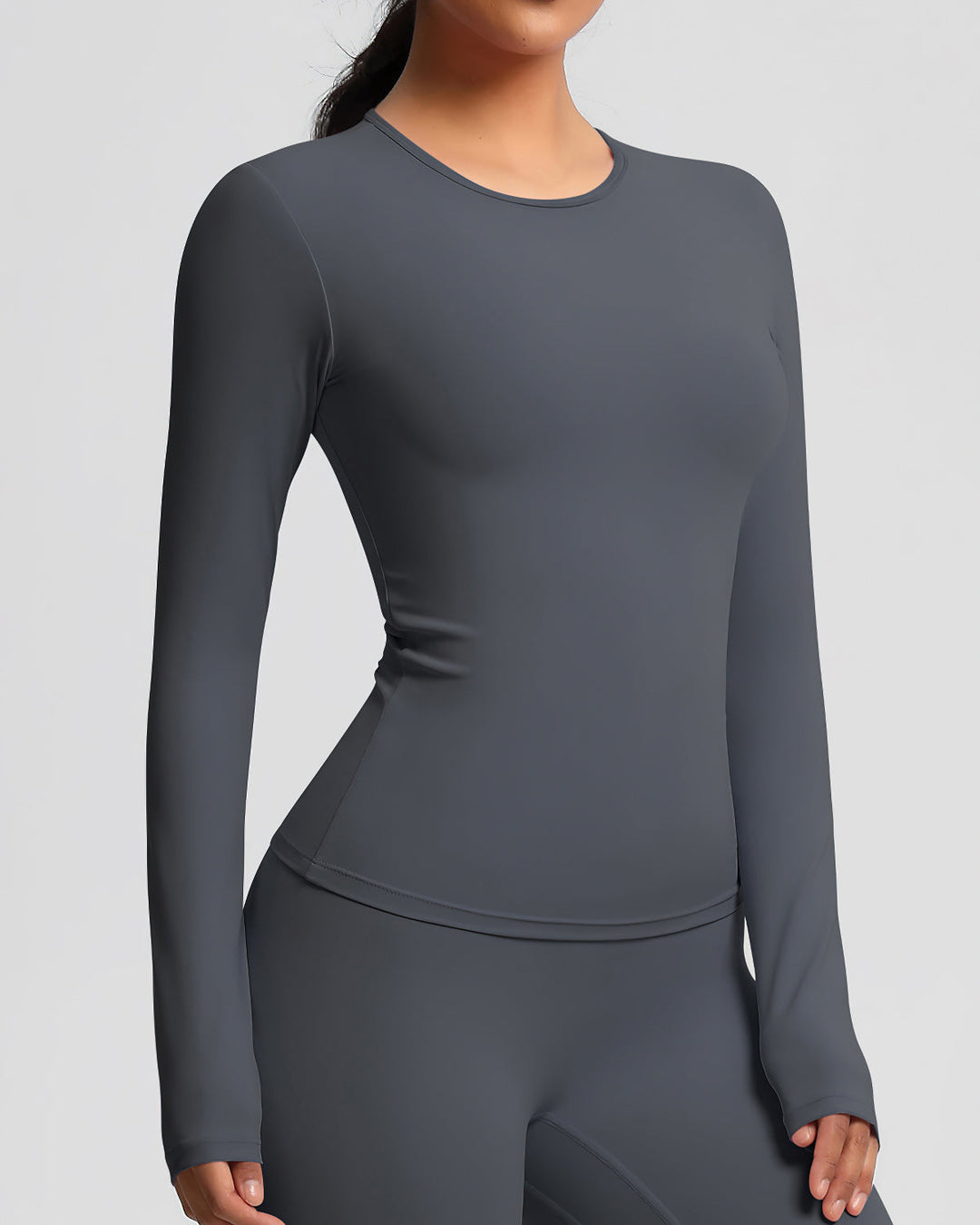 Gwen Long Sleeve - Dark Grey