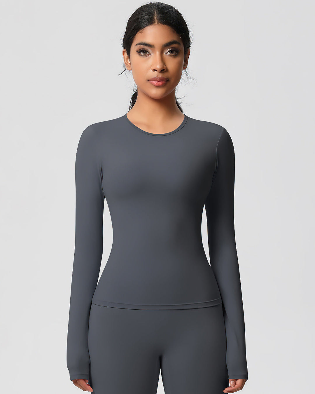 Gwen Long Sleeve - Dark Grey