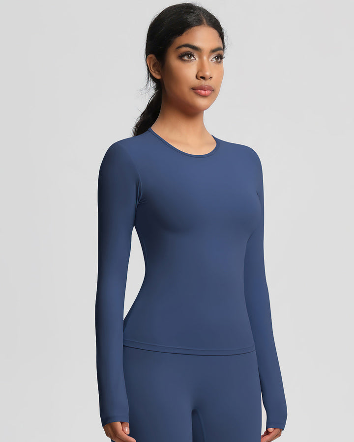 Gwen Long Sleeve - Navy