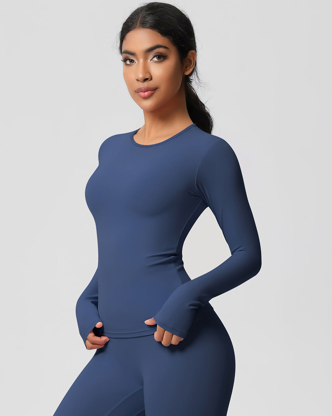 Gwen Long Sleeve - Navy