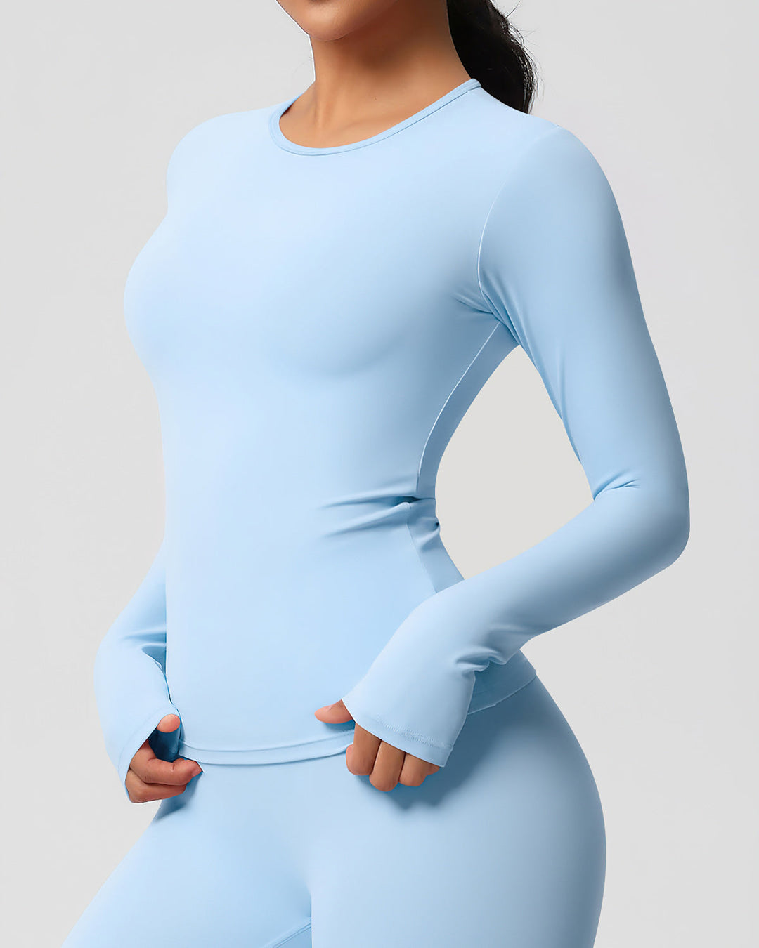 Gwen Long Sleeve - Sky Blue