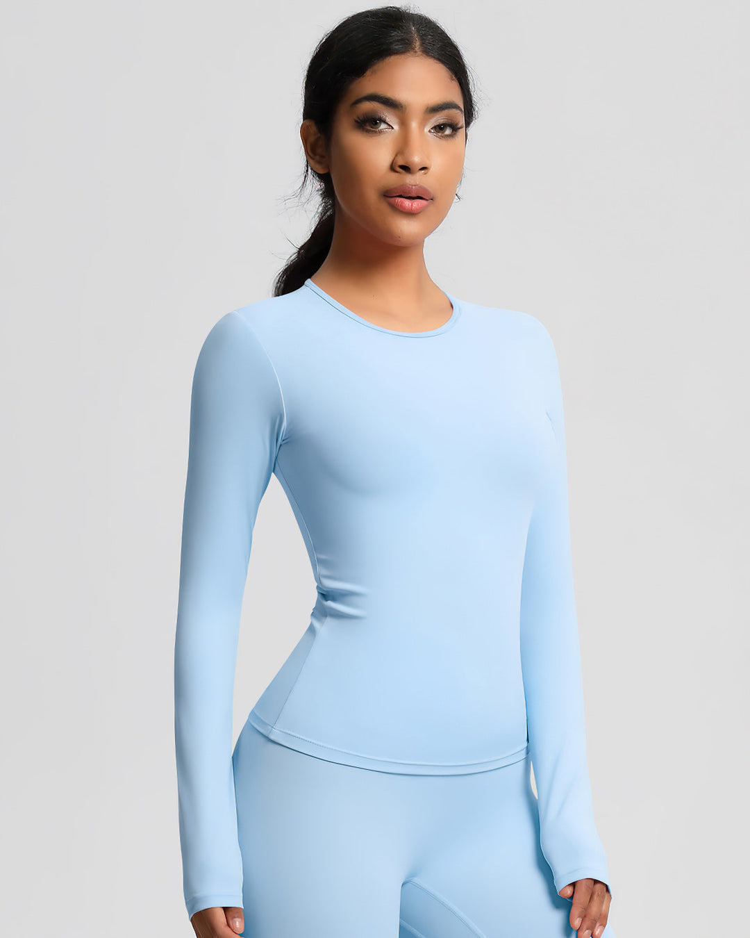 Gwen Long Sleeve - Sky Blue