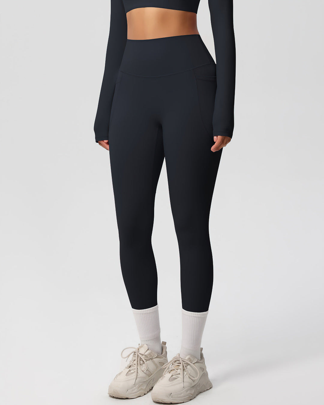 Gwen Pocket Leggings - Black