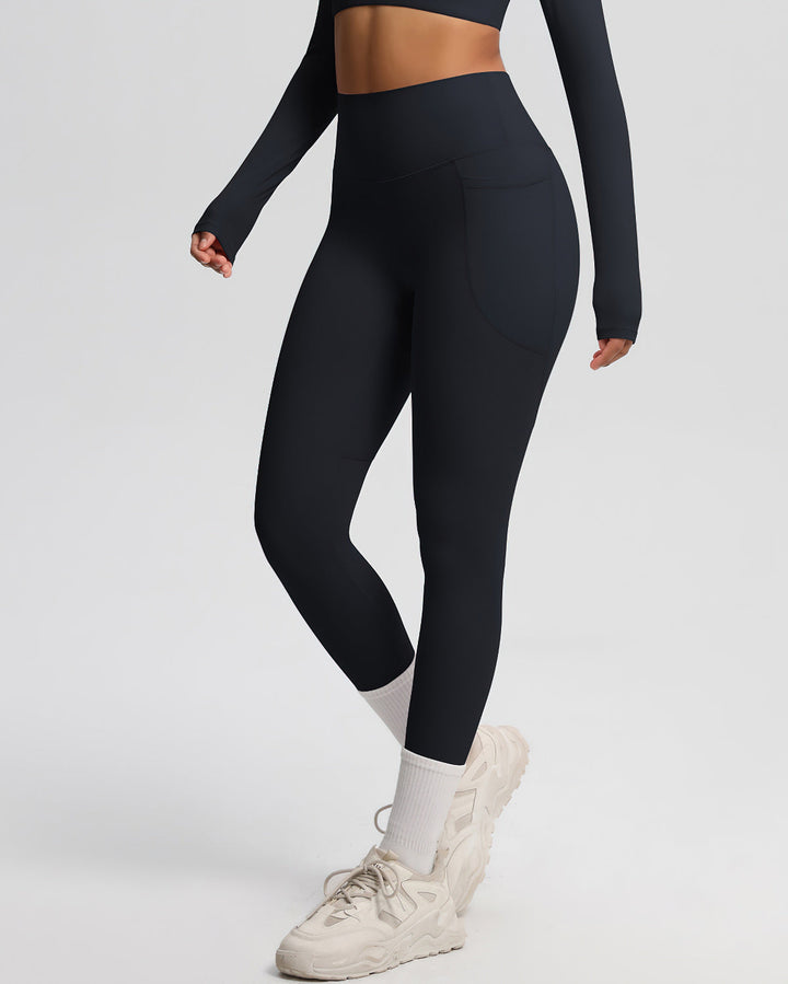 Gwen Pocket Leggings - Black