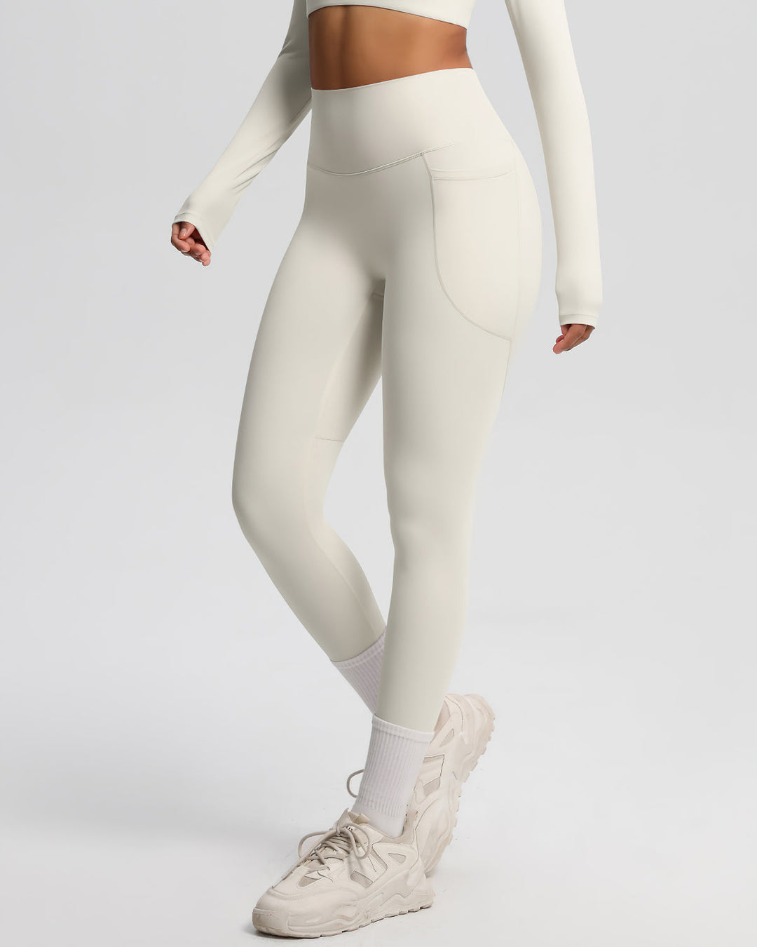 Gwen Pocket Leggings - Cloud