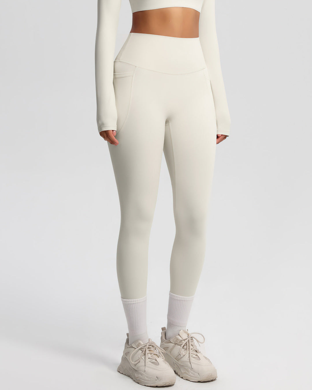 Gwen Pocket Leggings - Cloud