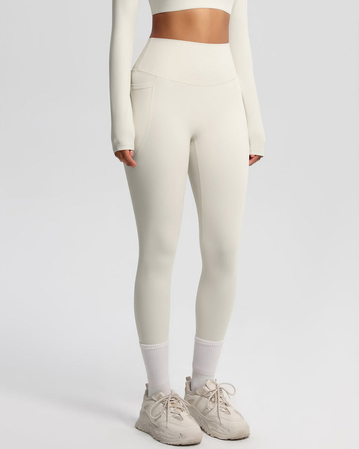 Gwen Pocket Leggings - Cloud