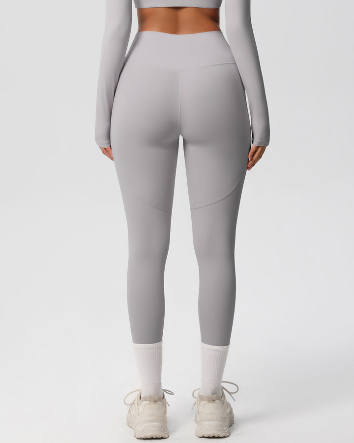 Gwen Pocket Leggings - Light Grey