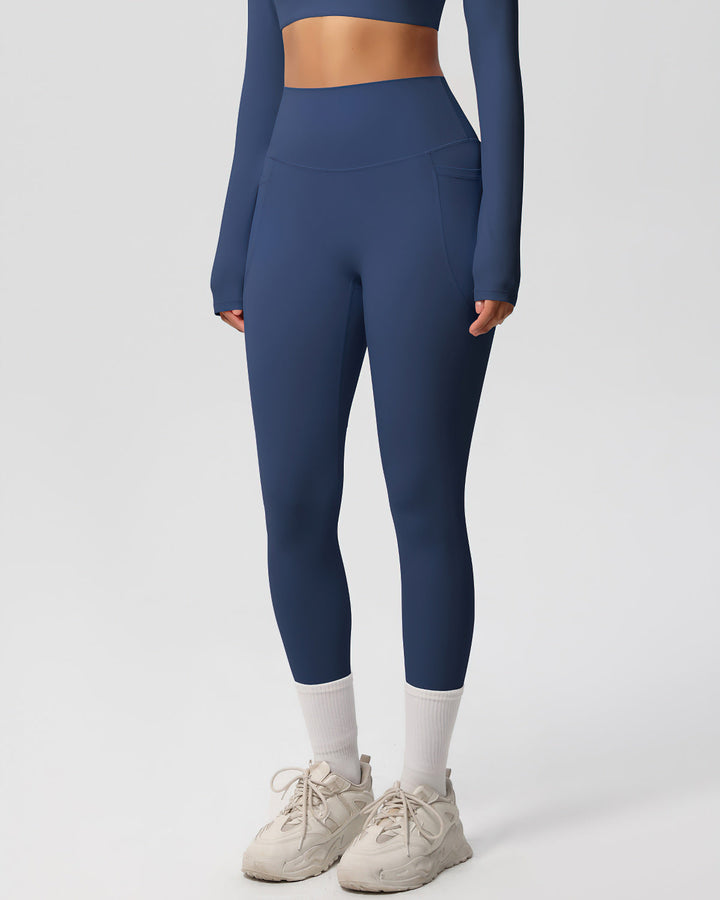 Gwen Pocket Leggings - Navy