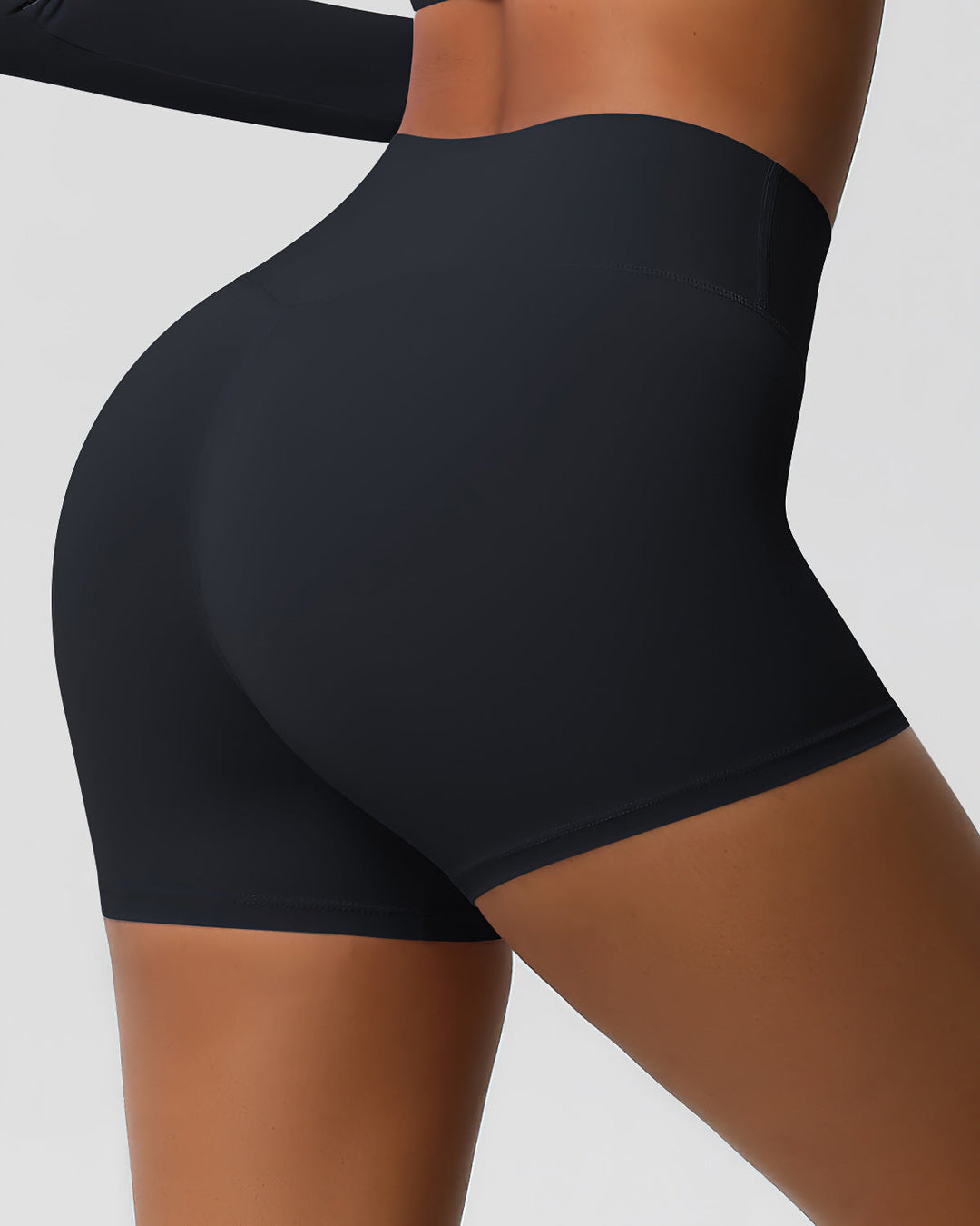 Gwen Seamless Shorts - Black