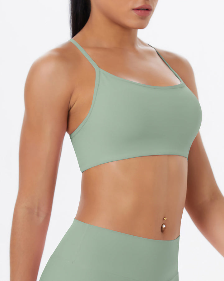 Gwen Sports Bra - Sage Green