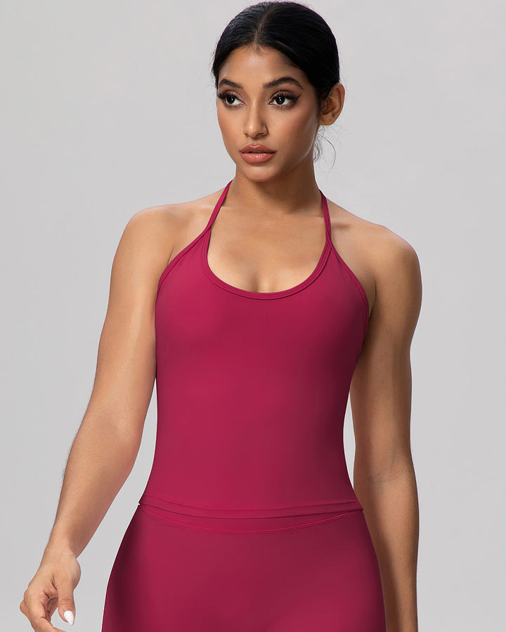 Gwen Tank Top - Carmine