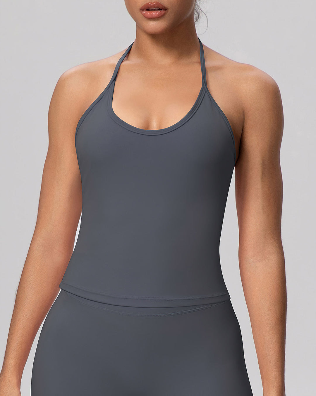 Gwen Tank Top - Dark Grey