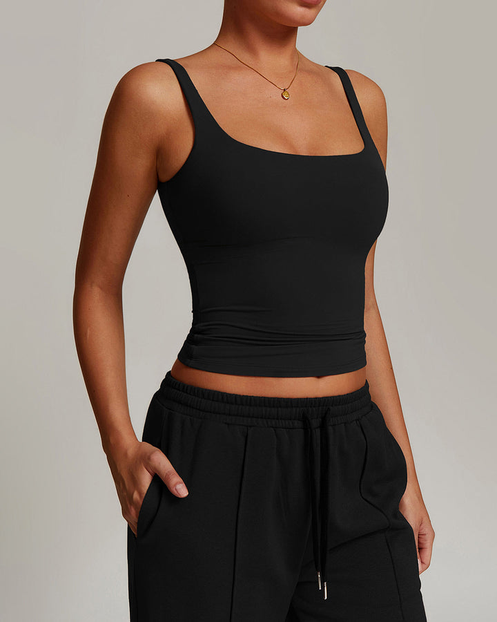 Harlow Crop Top - Black
