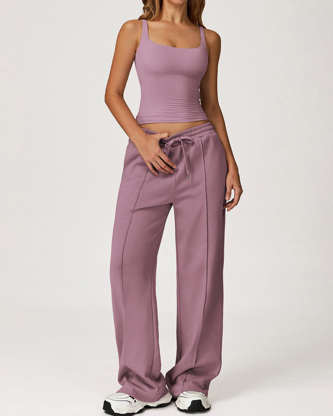 Harlow Sweatpants - Dusty Rose