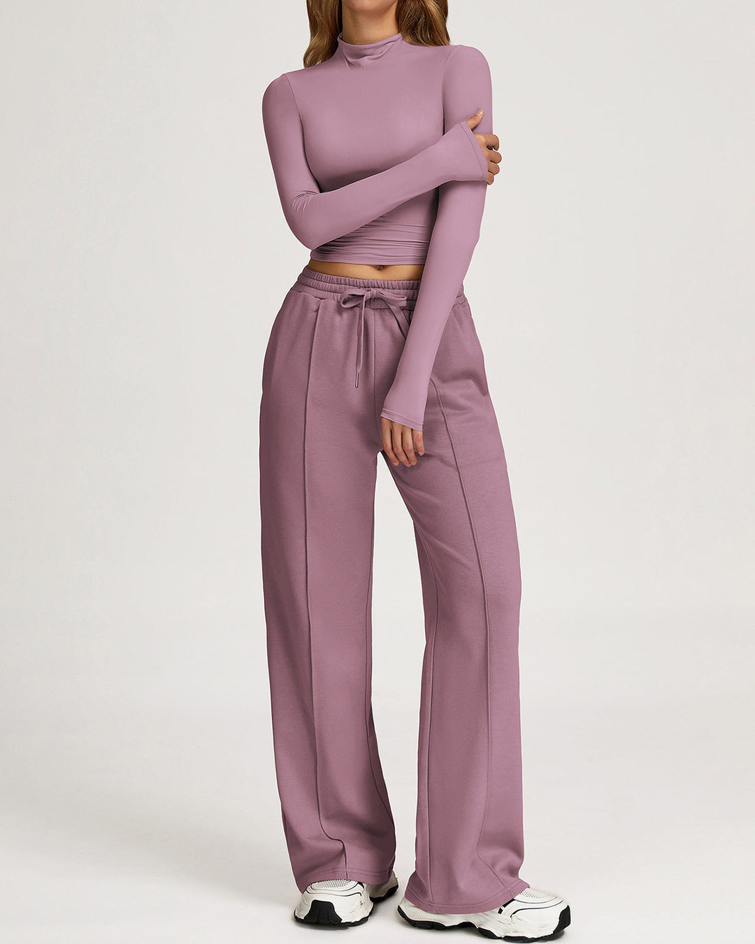 Harlow Sweatpants - Dusty Rose