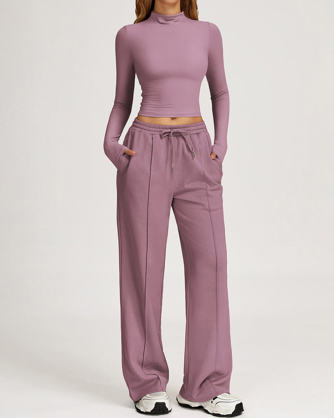 Harlow Sweatpants - Dusty Rose