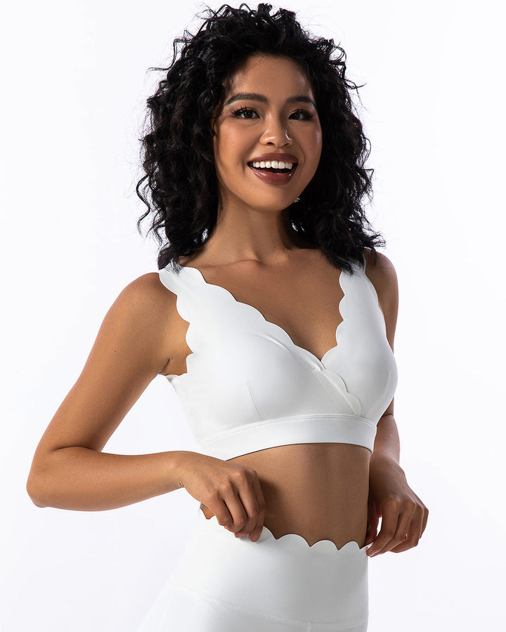 Haven Sports Bra - White